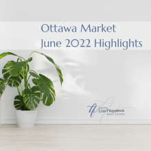 Ottawa Real Estate Market Stats June 2022
